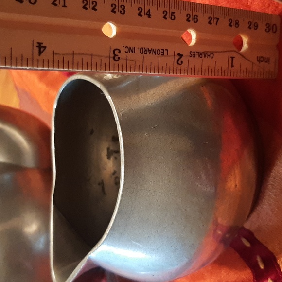 Vintage Dutch Pewter Pair - Picture 6 of 8